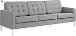 Loft Upholstered Fabric Mid-Century Modern Accent Arm Lounge Chair in Teal