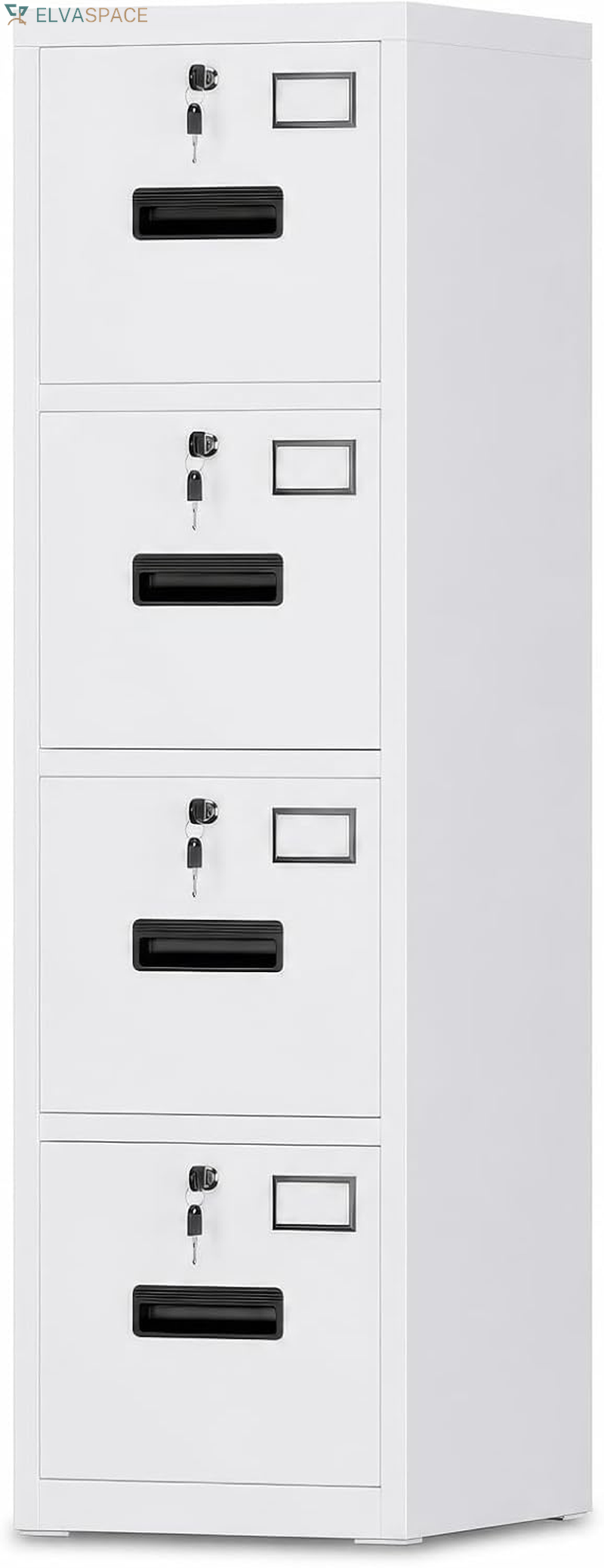 Storage Metal Cabinet 71" with Doors and 4 Shelves Adjustable Adjustable Feet and Lock Tall Storage Cabinet for Pantry Garage Craft Bedroom Office Shop