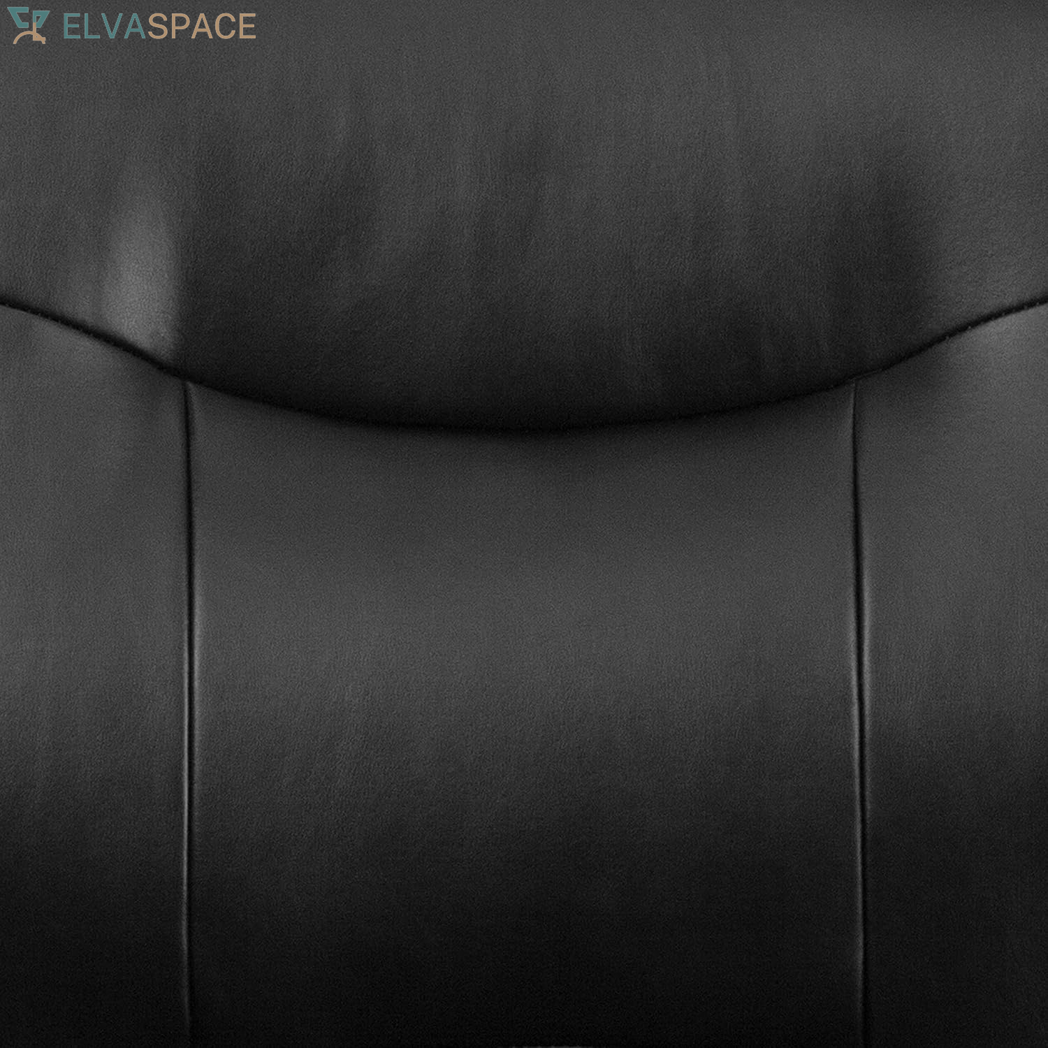 Hercules Series Big & Tall Leathersoft Executive Side Reception Chair, Padded Lobby Chair with 500-Lb. Static Weight Capacity, Black