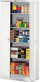 78" High Deluxe Cabinet, 36W X 24D X 78H, Light Gray