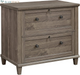 Hammond 2 Drawer Lateral File Cabinet for Home Office, Filing Cabinet with Lock, in Emery Oak