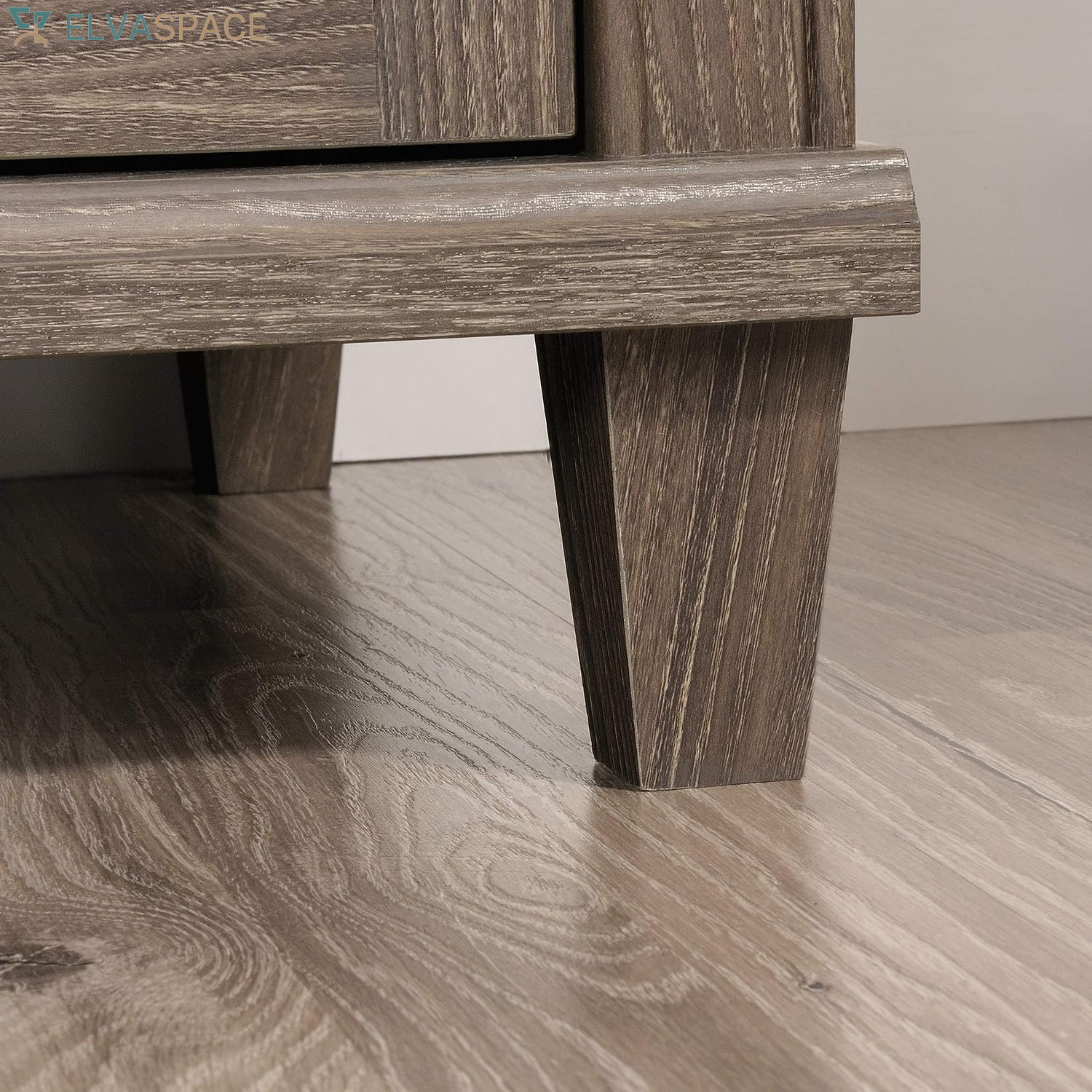 Hammond 2 Drawer Lateral File Cabinet for Home Office, Filing Cabinet with Lock, in Emery Oak
