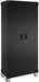 Storage Metal Cabinet 71" with Doors and 4 Shelves Adjustable Adjustable Feet and Lock Tall Storage Cabinet for Pantry Garage Craft Bedroom Office Shop