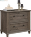 Hammond 2 Drawer Lateral File Cabinet for Home Office, Filing Cabinet with Lock, in Emery Oak