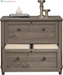 Hammond 2 Drawer Lateral File Cabinet for Home Office, Filing Cabinet with Lock, in Emery Oak