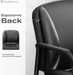 Office Guest Chair Reception Chair for Office Reception Lobby PU Leather Waiting Room Chair with Armrests Executive Office Chair Upholstered Set of 2