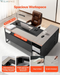 71" L-Shaped Executive Desk, Large Computer Desk with Drawers, File Storage Cabinet, CPU Stand, 350 LBS Load Capacity Corner Table, Easy Assembly, for Work Study