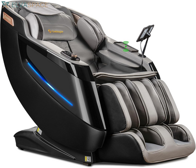 4D Massage Chair Full Body - 53.2" Ultra Long Sl-Track Massage Chair Zero Gravity Massage Recliner with Foot Roller, 10 Modes 6 Technique, 32 Airbags, 3 Core Heating, AI Voice, Yoga Stretch