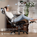 X100 Ergonomic Office Chair with Footrest, Big and Tall Home Desk Chair with 5D Flip-Up Arms, Adjustable 3D Lumbar Support,High Back Rolling Computer Chair, Swivel Mesh Chairs